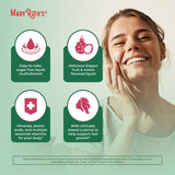 MARYRUTH'S pack dentro de maleta demostrando compatibilidad TSA