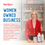 MaryRuth's uso familiar en cocina con adultos y niños mostrando versatilidad del producto