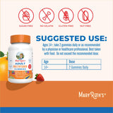 MARYRUTH'S frasco en mano para mostrar tamaño y porciones prácticas