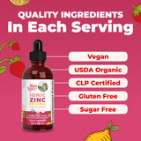 MaryRuth's etiqueta con sellos orgánico y Non-GMO, confianza certificada