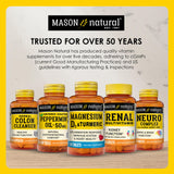 MASON NATURAL botella en ambiente lifestyle que comunica confianza y continuidad
