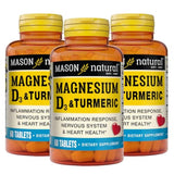 MASON NATURAL frasco frontal mostrando la etiqueta y beneficio de suministro prolongado