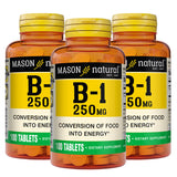MASON NATURAL frente del producto con etiqueta clara y beneficio energético