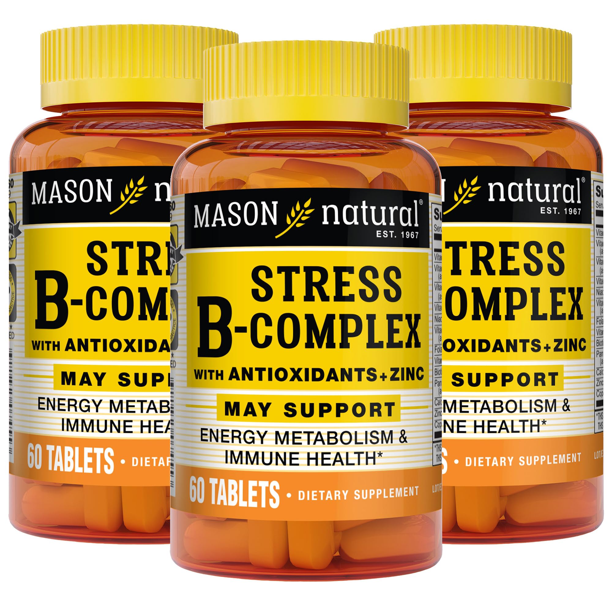 MASON NATURAL frontal del envase mostrando etiqueta y beneficio de soporte energético