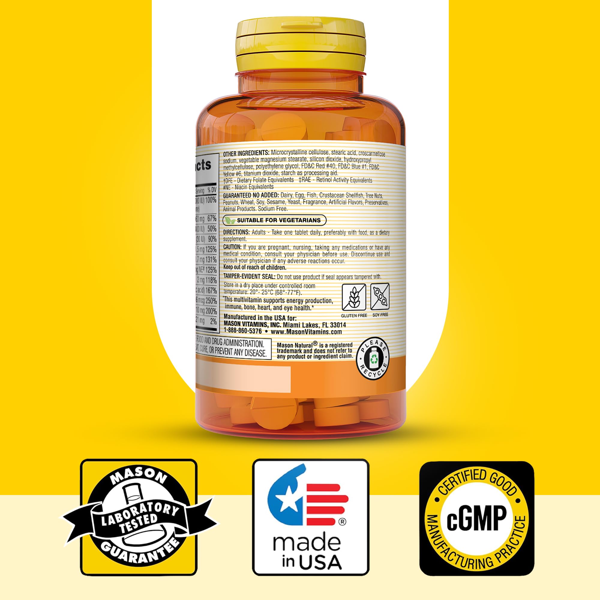MASON NATURAL frasco junto a alimentos en cocina destacando su uso diario con comidas