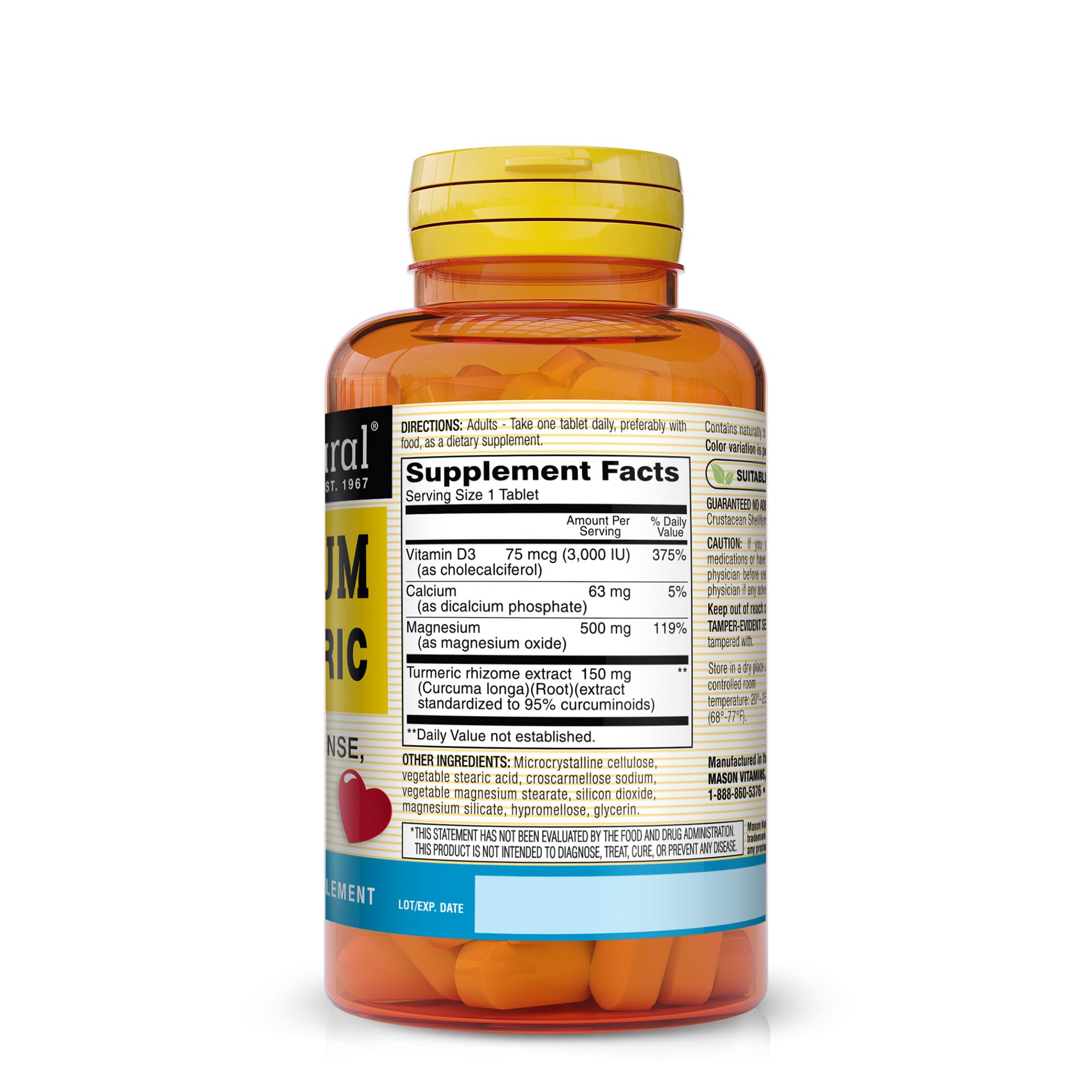 MASON NATURAL tableta en mano para apreciar escala y manejo sencillo