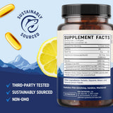 MAV NUTRITION botella abierta con softgels lista para uso diario