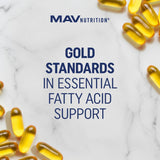 MAV NUTRITION sello de prueba y sostenibilidad destacando calidad