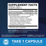 MAV NUTRITION comparación de tamaño de frasco y cápsulas clara