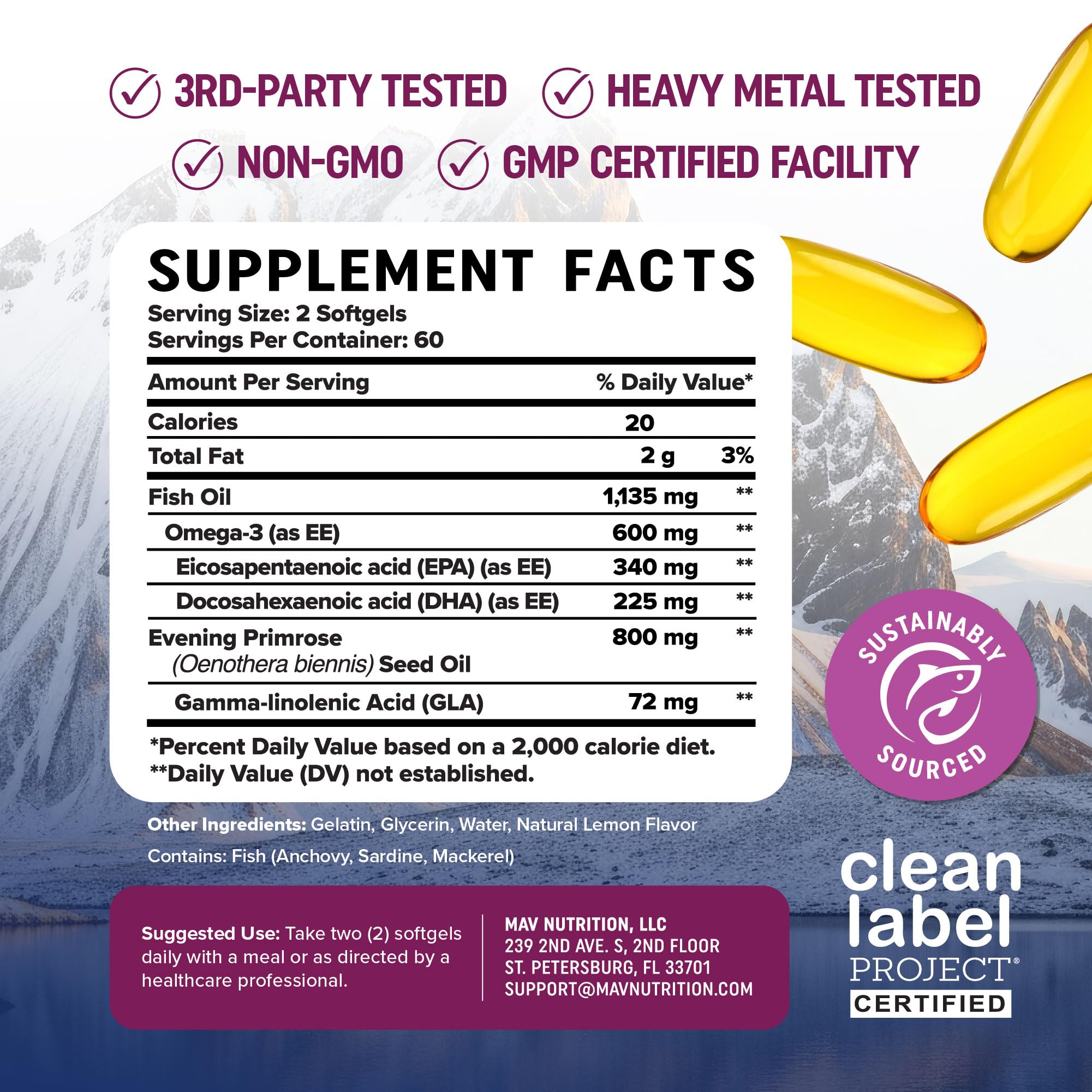 MAV NUTRITION frasco en mesa de cocina integrable en rutina diaria