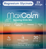 Max Calm sobre individual abierto listo para disolver, comodidad y dosificación precisa