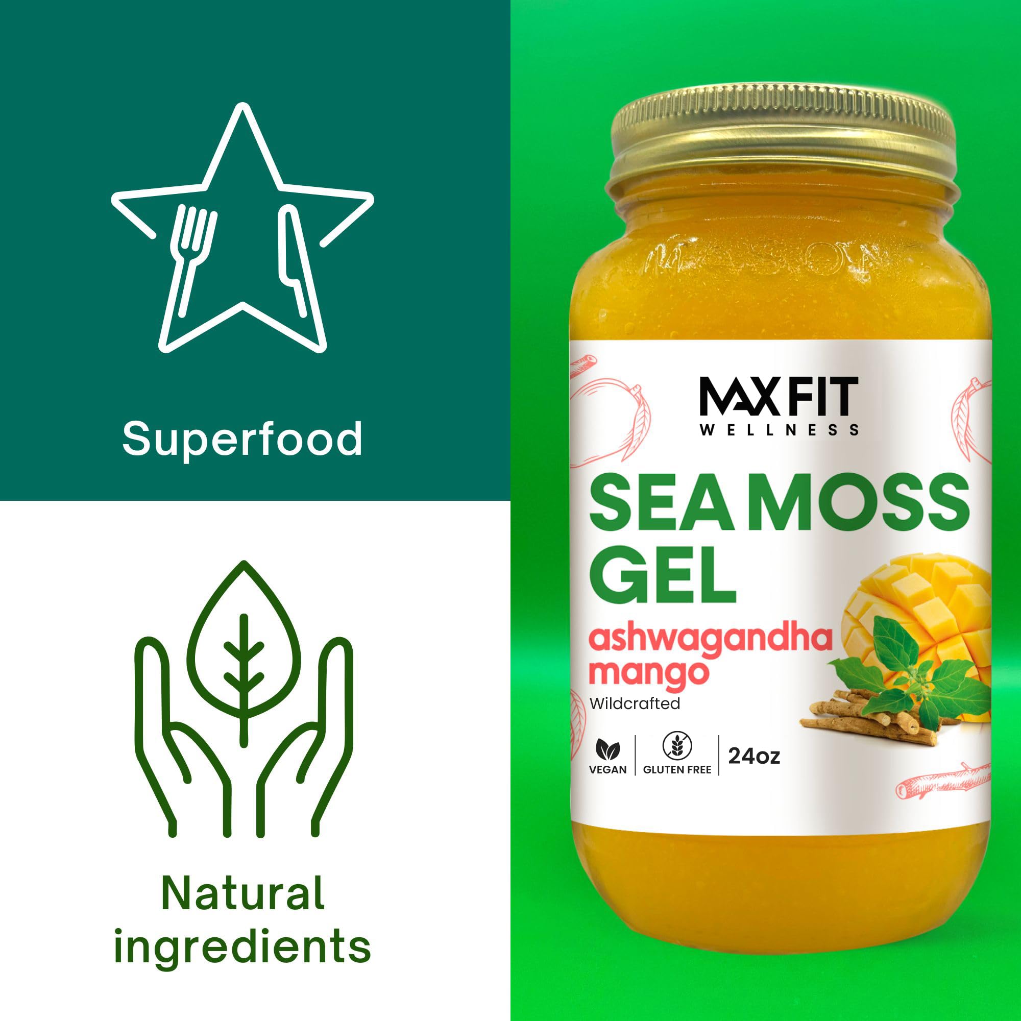 MAX FIT etiqueta con ingredientes y procedencia salvaje de Saint Lucia