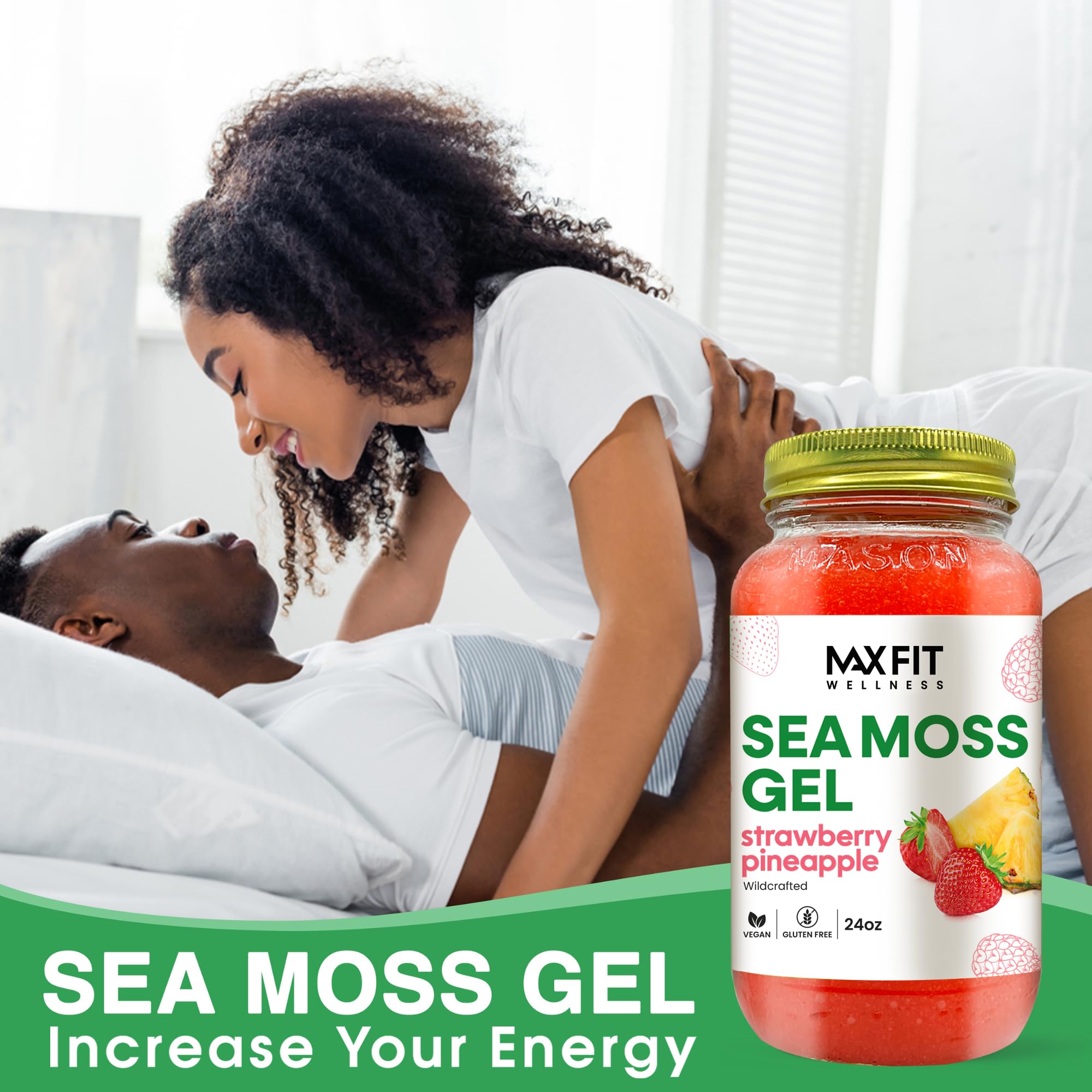 MAX FIT gel en licuado, uso sencillo para batidos nutritivos