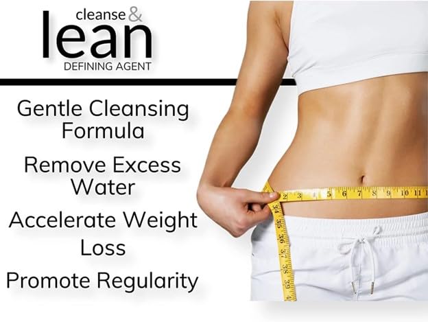 Max Muscle Cleanse & Lean cápsulas en la mano para comparar tamaño y dosis