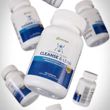 Max Muscle Cleanse & Lean etiqueta nutricional y recomendaciones de uso claras