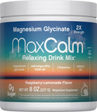 Max Calm envase frontal mostrando diseño y beneficio de calma