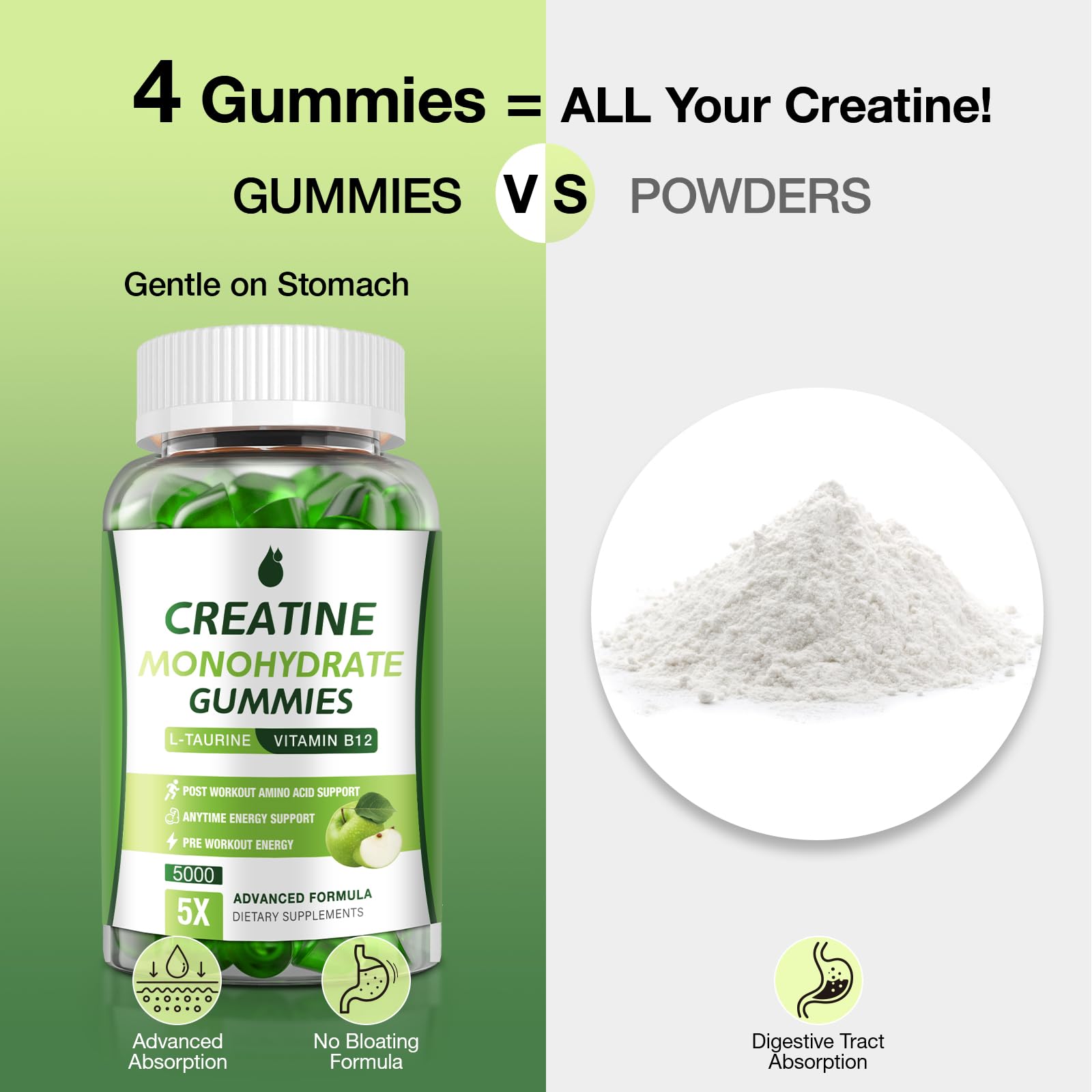 MaxHemp etiqueta con ingredientes y beneficio de creatina clara