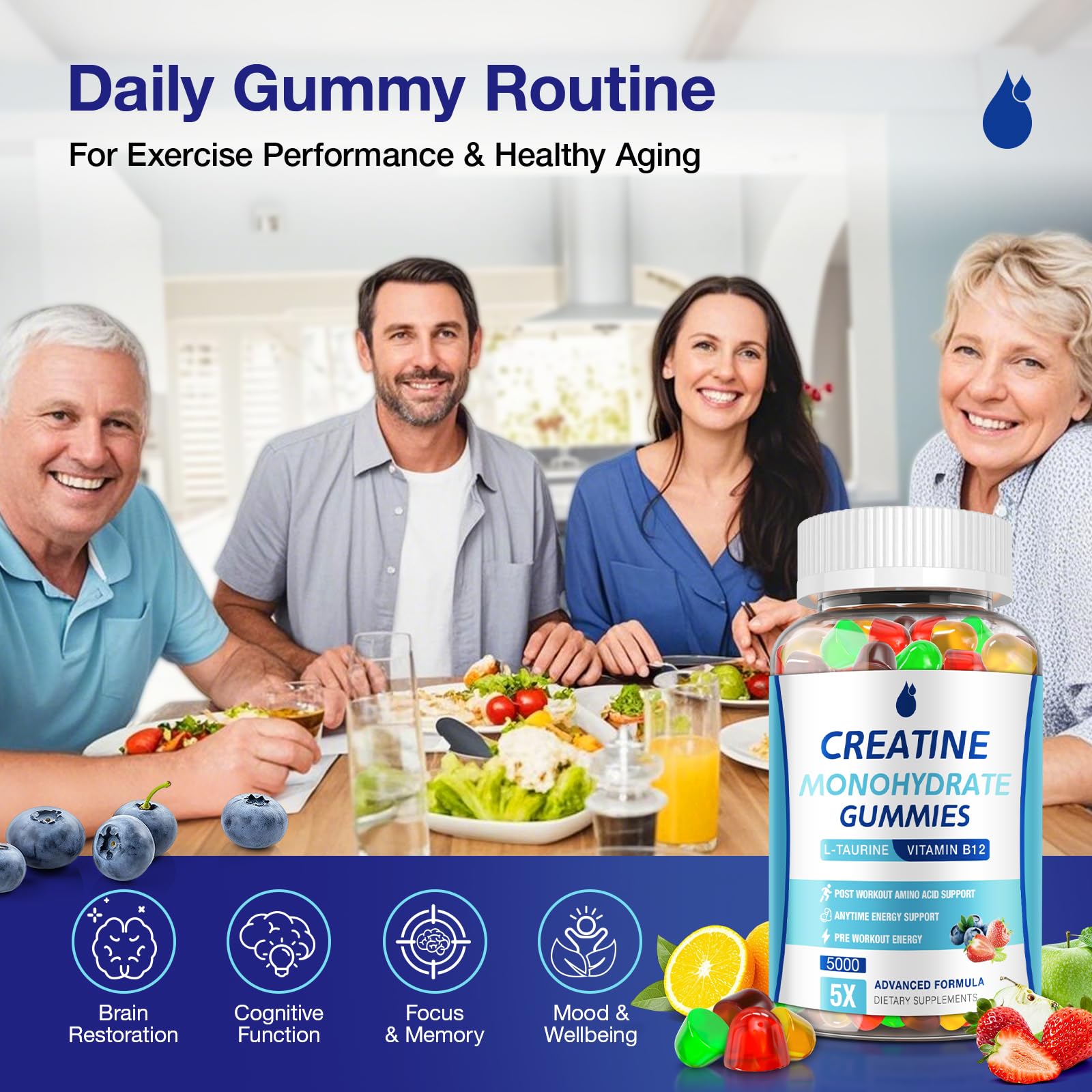 MaxHemp gominolas junto a equipo de gym para uso práctico y rápido