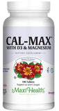 Maxi Health Cal Max vista frontal del envase y beneficios