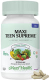 Maxi Health vista frontal del envase mostrando multivitamínico para adolescentes