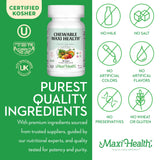 Maxi Health ingredientes naturales papaya y limón para mejor absorción