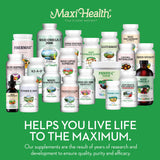 Maxi Health producto en mesita de noche sugiriendo apoyo para dormir