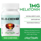 Maxi Health detalle de la textura masticable y beneficio de fácil ingestión