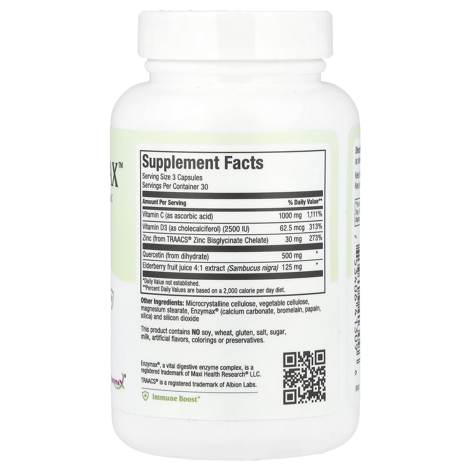 Maxi Health primer plano de cápsula vegetal destacando pureza