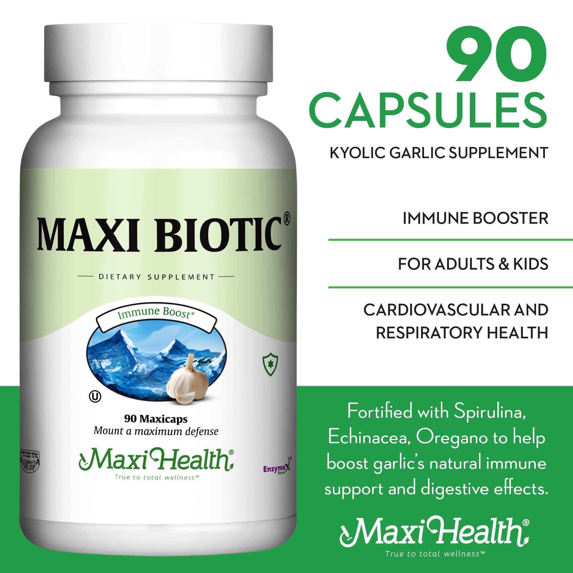Maxi Health textura de cápsula en primer plano indicando calidad vegetal