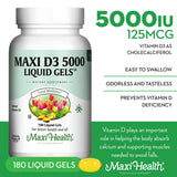 Maxi Health primer plano de cápsula blanda mostrando textura y pureza