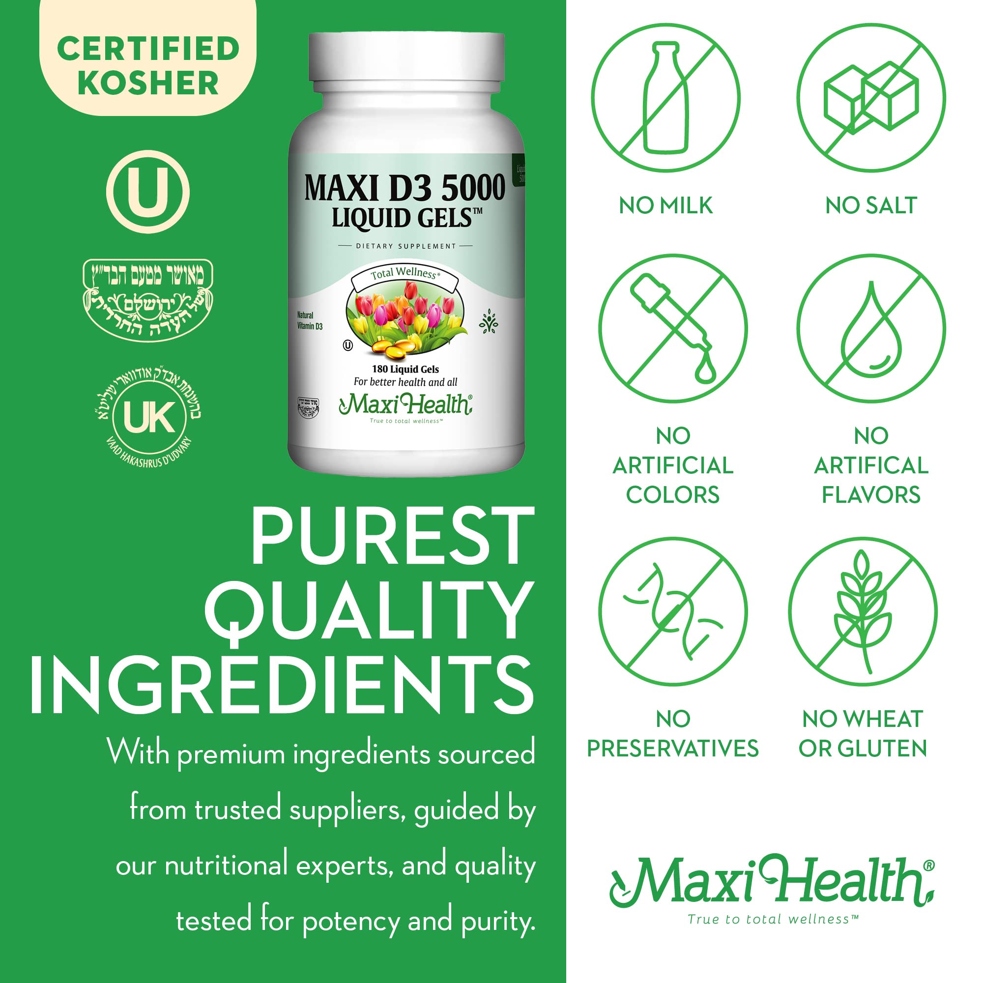 Maxi Health suplemento en cocina mostrando integración en rutina diaria