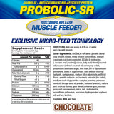 Polvo Probolic-SR textura fina sabor chocolate de Maximum Human Performance para mezcla fácil