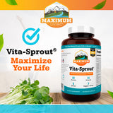 Maximum Living producto en cocina saludable sugiriendo estilo de vida