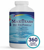 MaxiTears primer plano de una cápsula entericada mostrando textura lisa