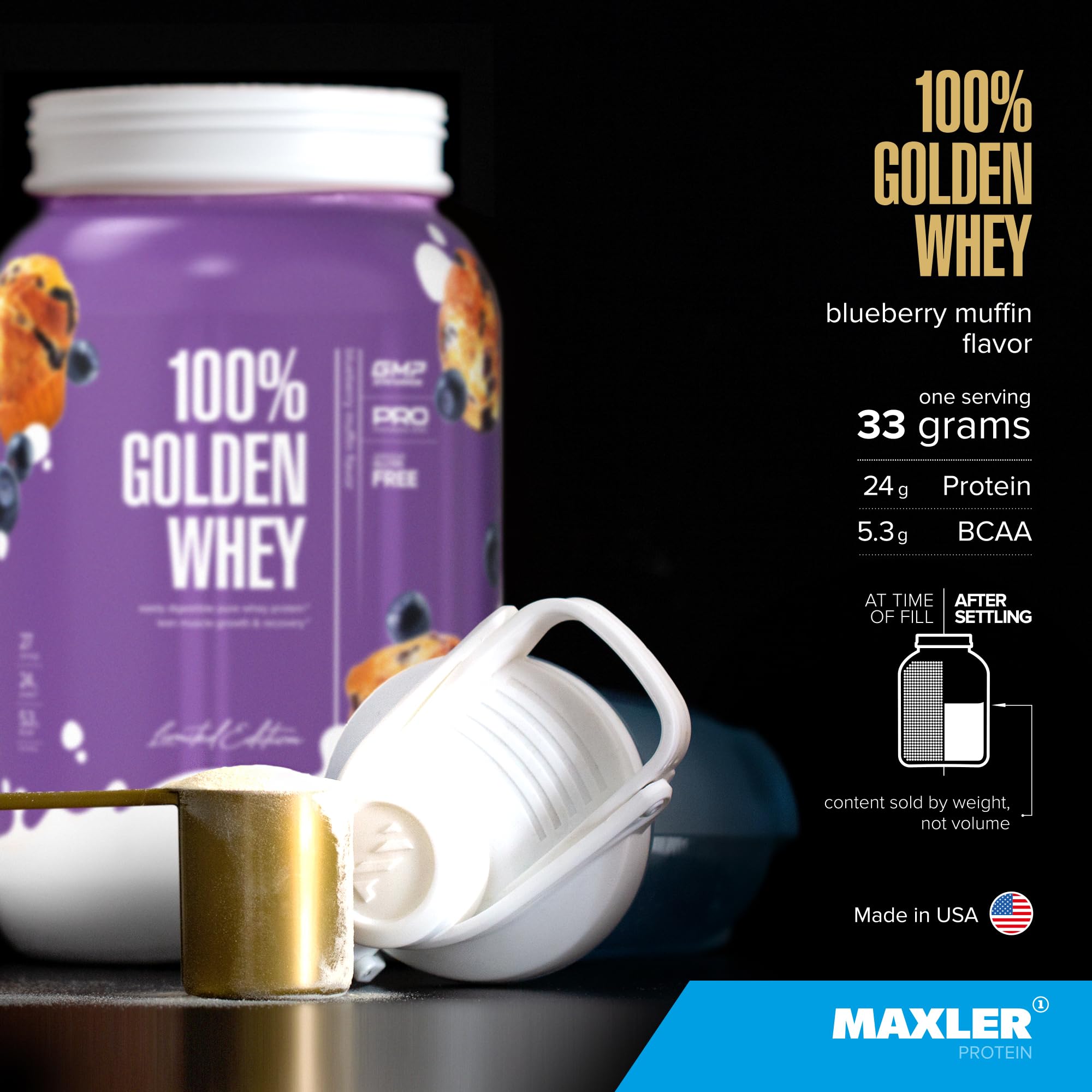 Maxler batido preparado en vaso, sabor apetecible y recuperación rápida