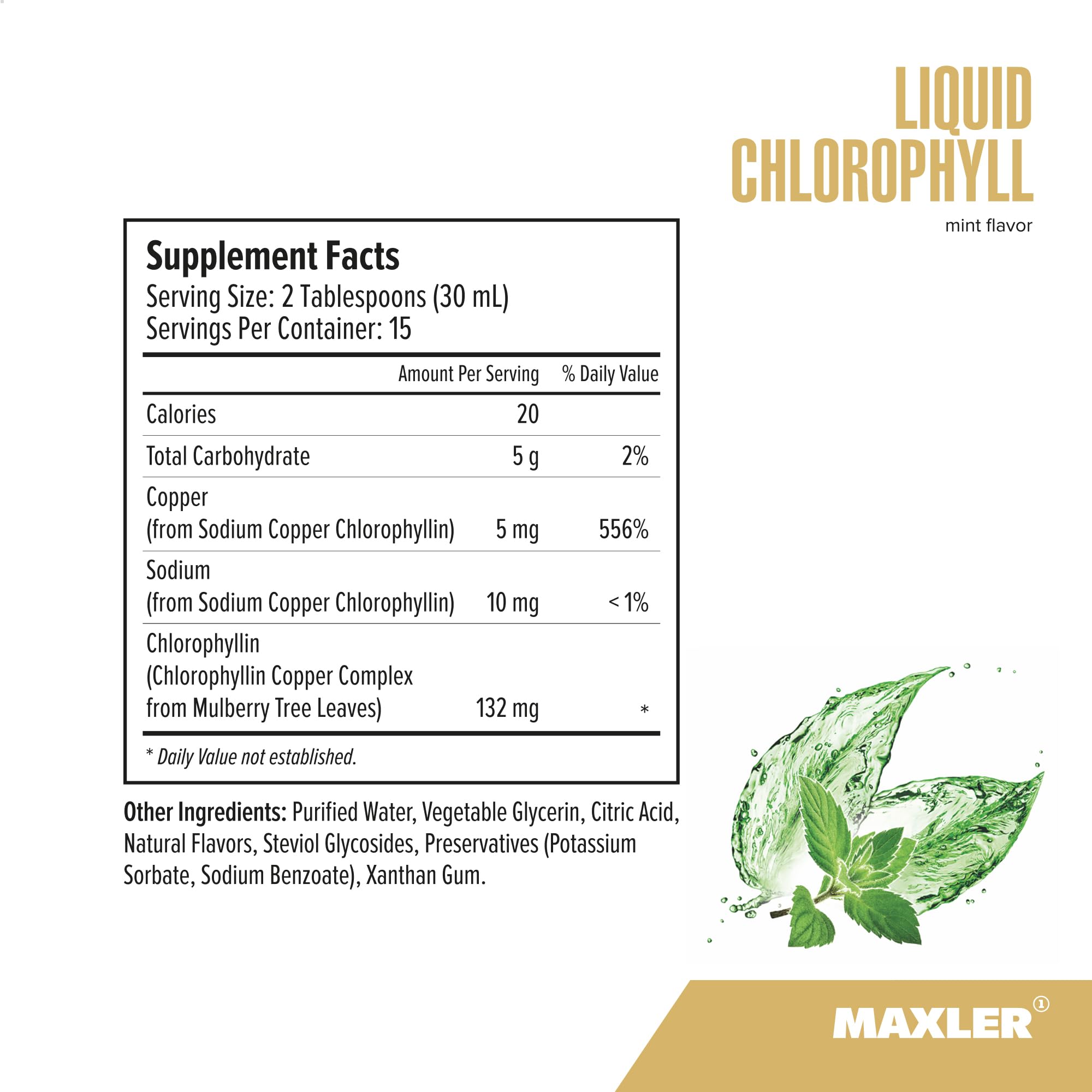 Maxler comparación de tamaño en mano mostrando volumen práctico de 15,2 fl oz