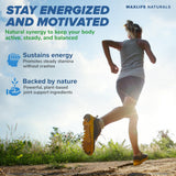 MAXLIFE NATURALS cápsula en mano para ver tamaño y facilidad de ingestión