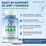 MAXLIFE NATURALS cápsulas dispuestas sobre superficie para visualización clara