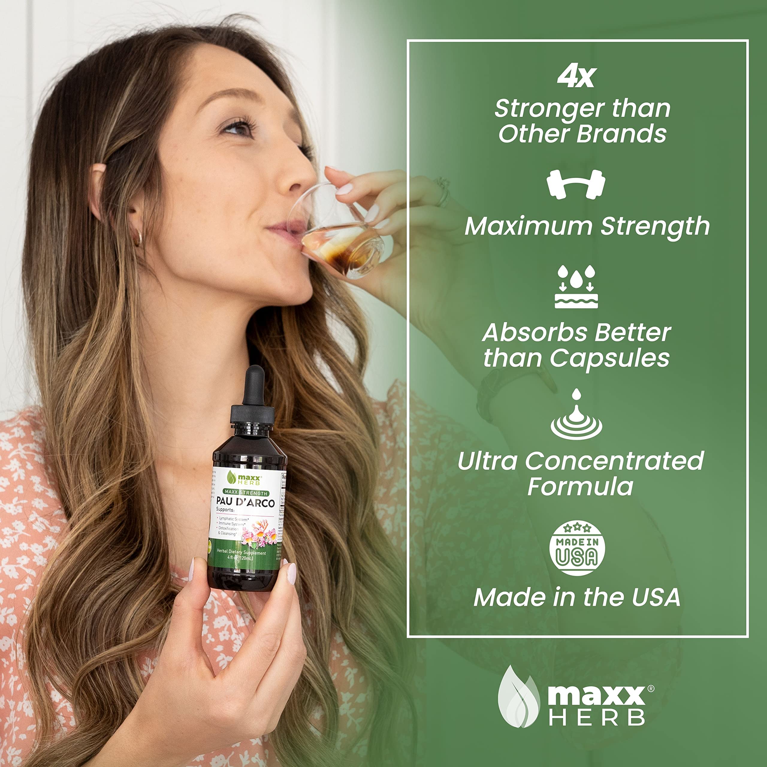Maxx Herb detalle de la corteza interna rojiza, indica mayor potencia