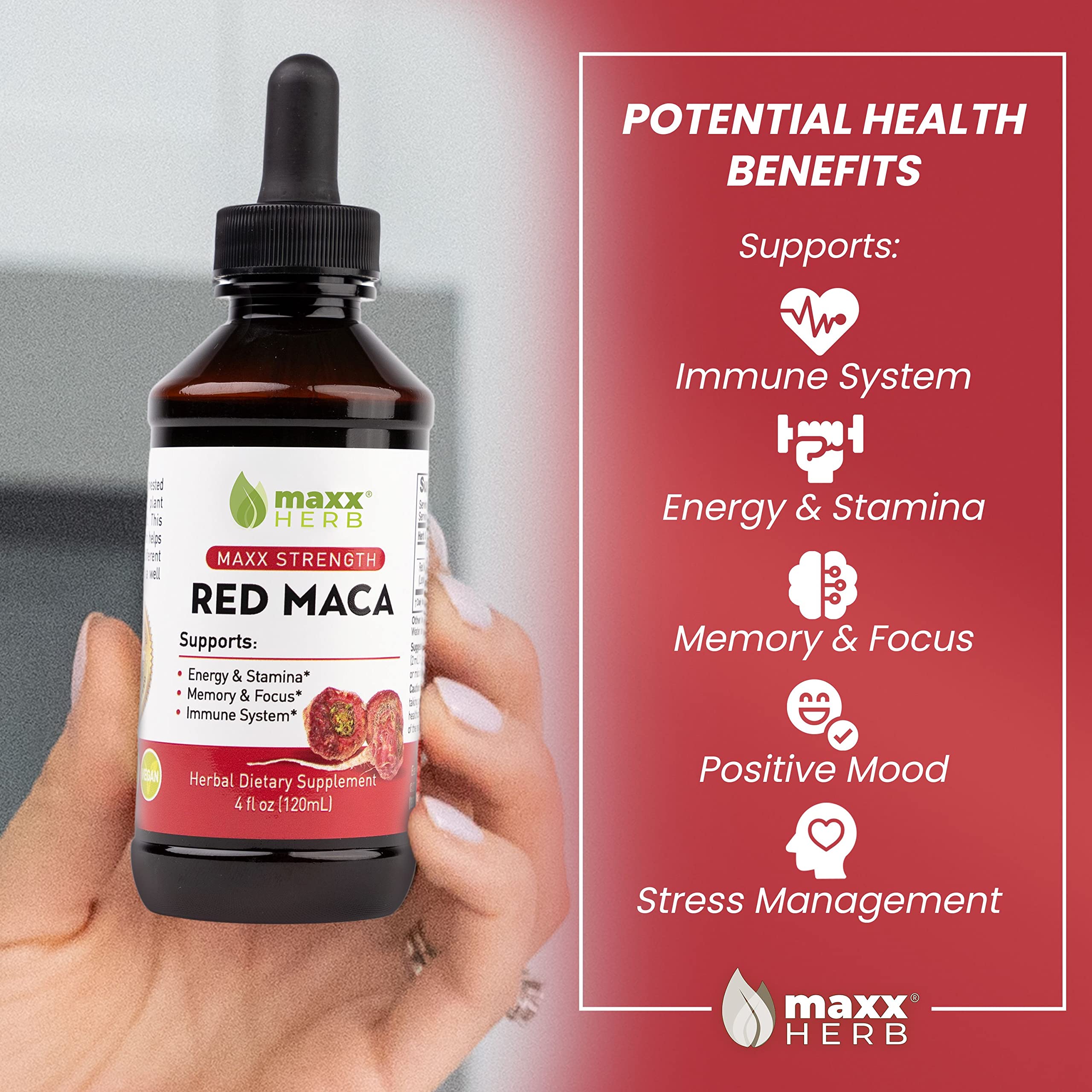 Maxx Herb pipeta midiendo 2 mL, facilita uso preciso y dosificación rápida