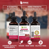 Maxx Herb gotas en batido energizante, muestra mezcla rápida y absorción