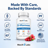 MaxX Labs botella junto a objetos para comparar tamaño y cantidad