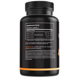 MaxX Labs etiqueta con información nutricional y pruebas de terceros