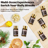 MAYJAM aceite añadido a difusor creando ambiente acogedor