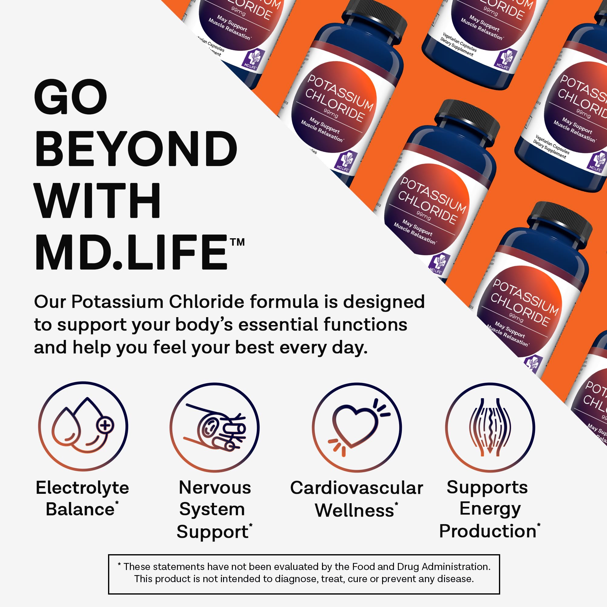 MD.LIFE primer plano de cápsula destacando tamaño y acabado