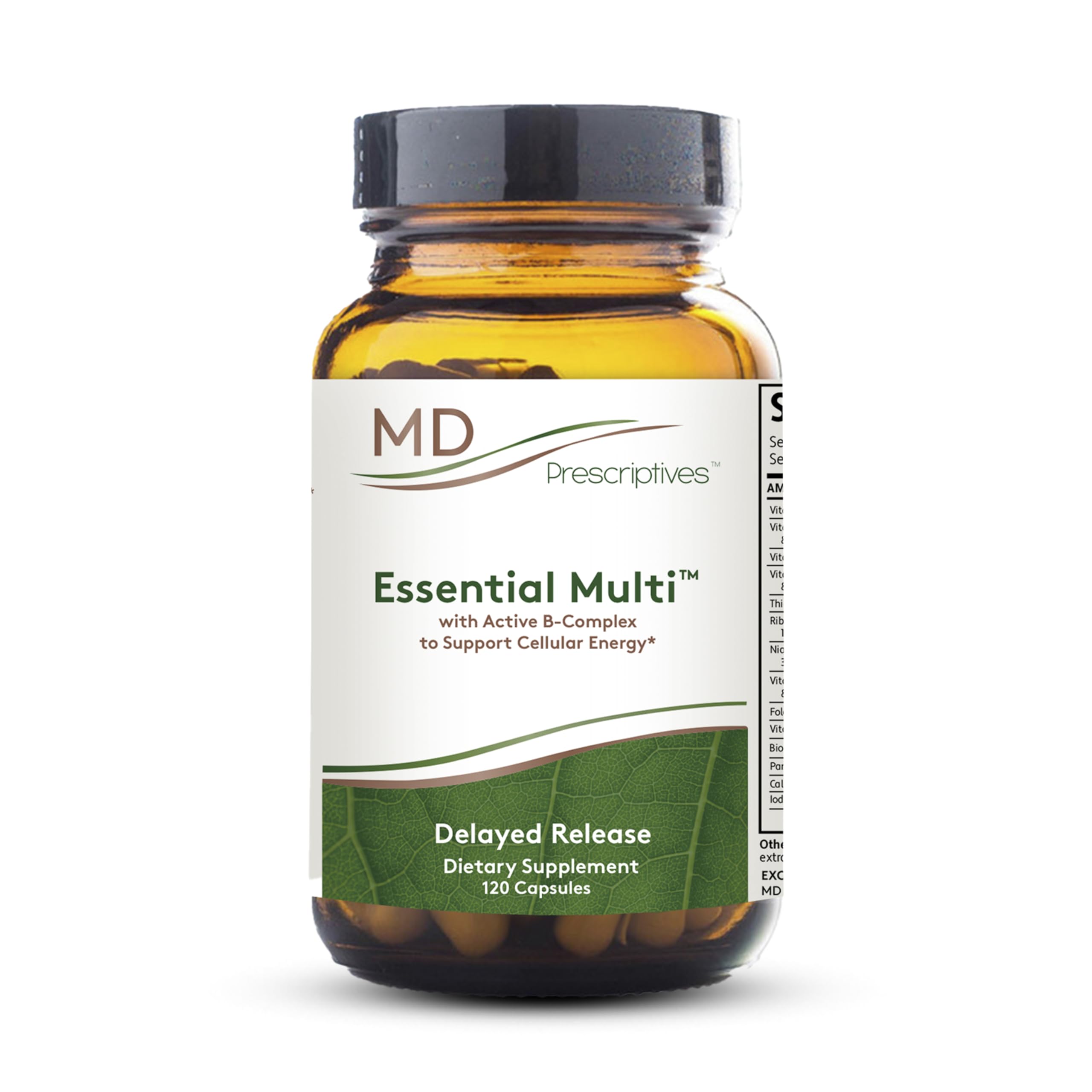 MD Prescriptives frasco frontal mostrando etiqueta clara y tamaño
