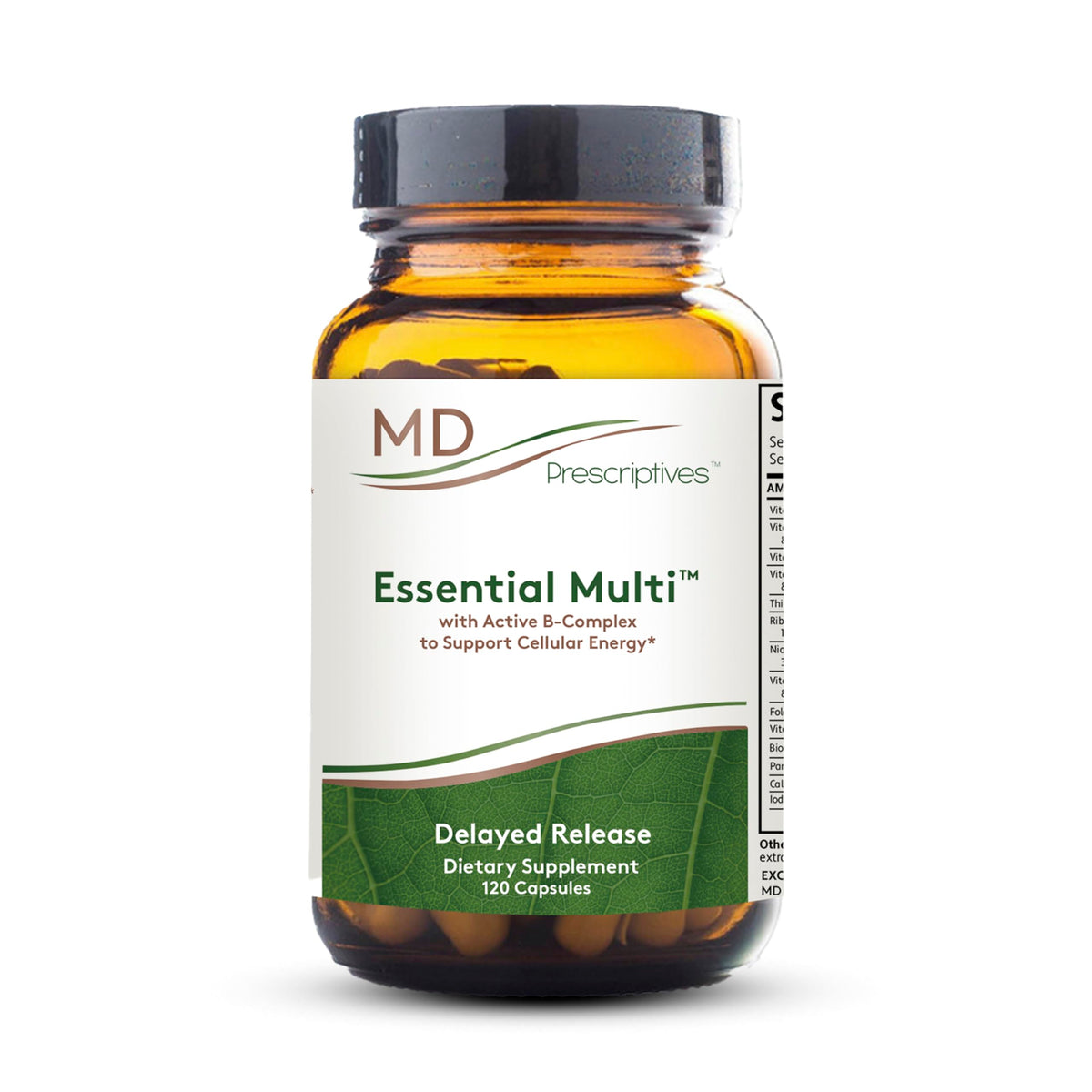 MD Prescriptives frasco frontal mostrando etiqueta clara y tamaño