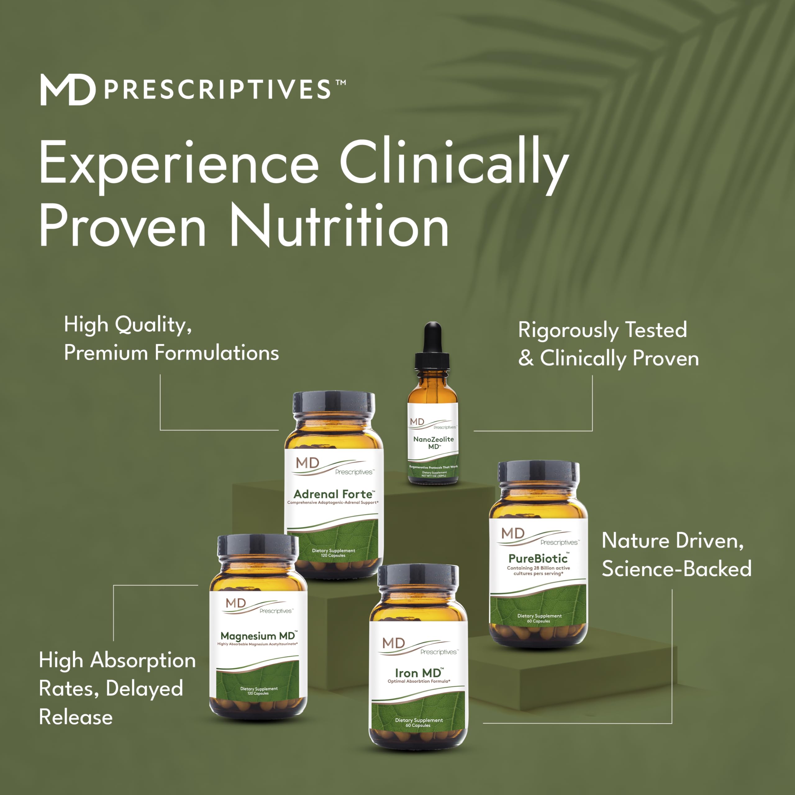 MD Prescriptives PureBiotic en cocina junto a alimento para integración diaria