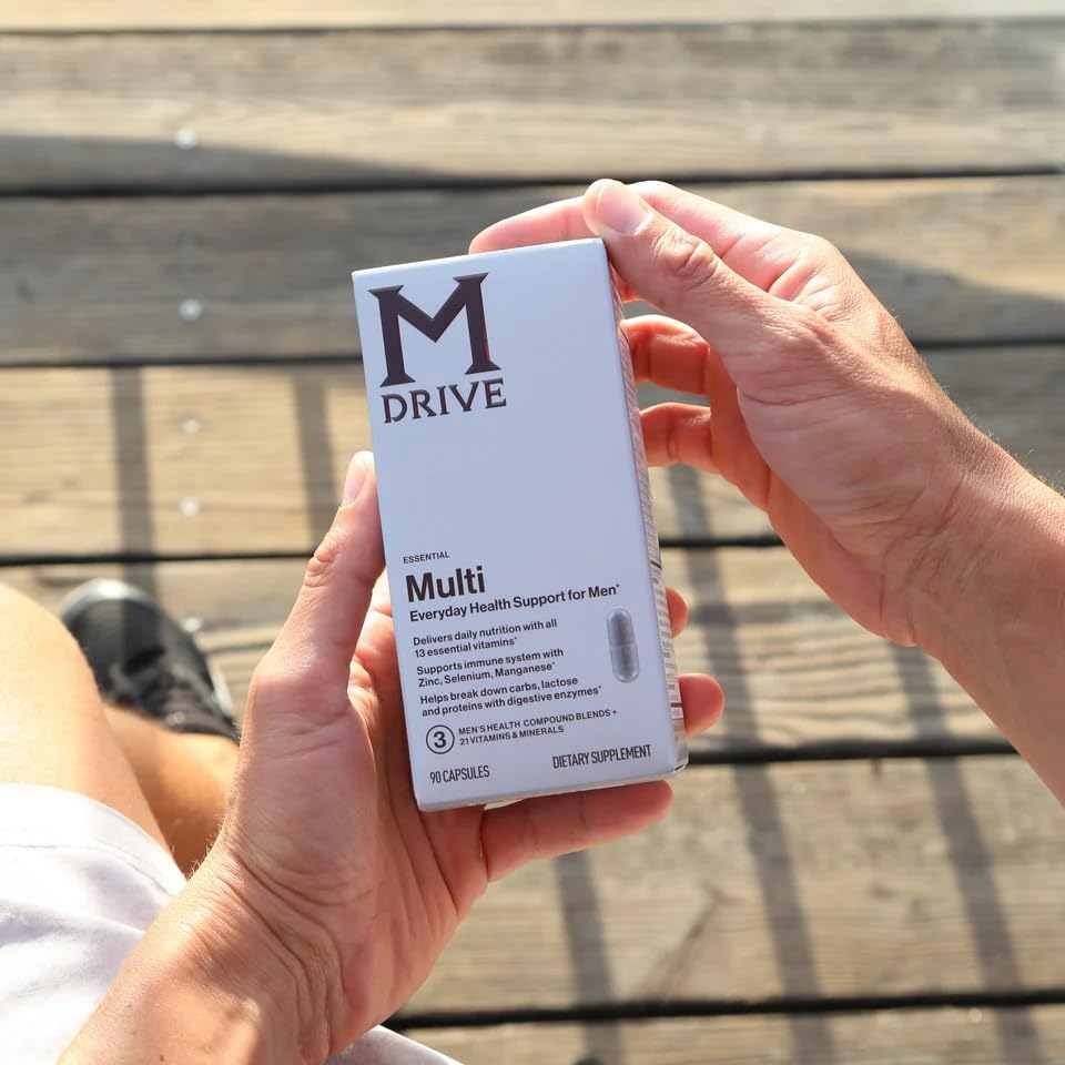 Mdrive junto a desayuno saludable mostrando complemento nutricional