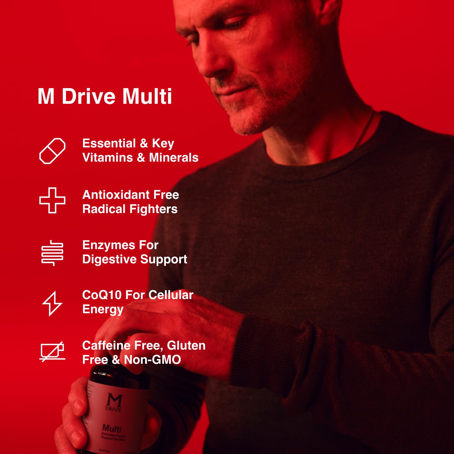 Mdrive primer plano de cápsula para ver textura y calidad